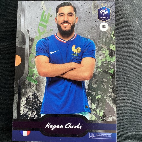 Rayan Cherki 2025 Panini Collectif FFF Equipe de France Blue #113