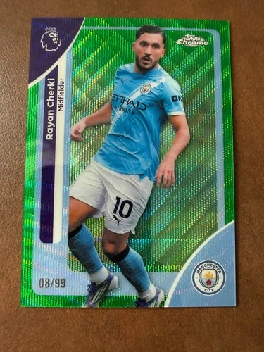 Rayan Cherki 2025 Topps Cromo Premier League 8/99