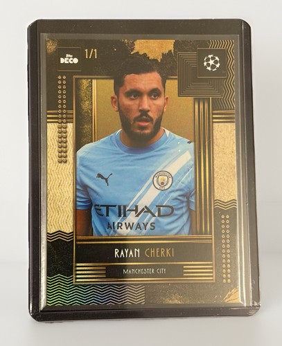 Rayan Cherki 2025 Topps Deco 1/1