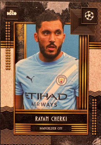Rayan Cherki 2025 Topps Deco /25