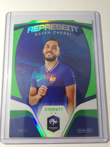 Rayan Cherki 2025 Panini Eternity Green /50