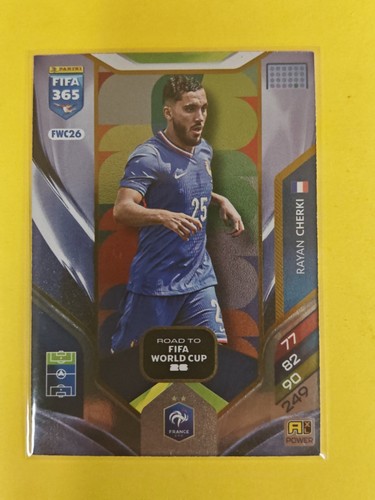 Rayan Cherki 2026 Panini FIFA 365 Foil