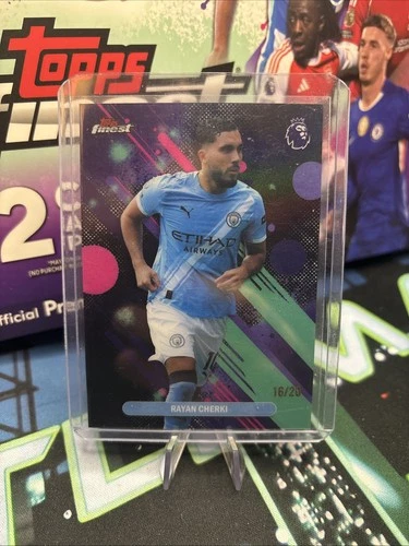 Rayan Cherki 2026 Topps Finest /20