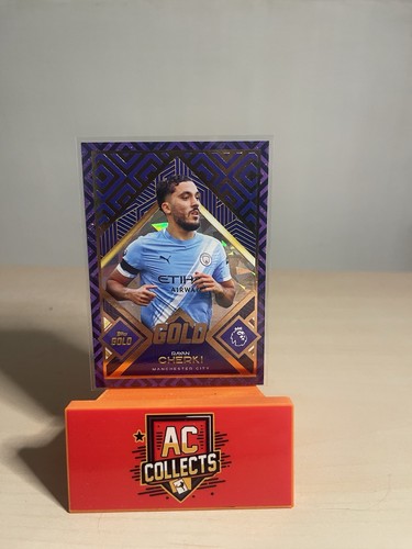 Rayan Cherki 2025 Topps Gold Premier League Gold /75