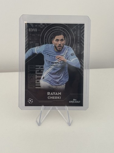 Rayan Cherki 2025 Topps Knockout /10