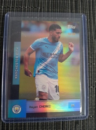 Rayan Cherki 2025 Topps Manchester City Team Set /25