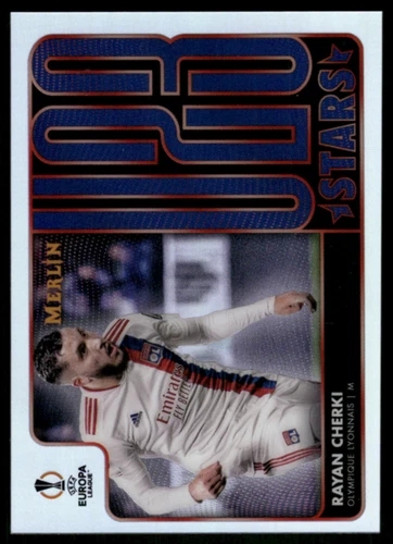 Rayan Cherki 2021 Topps Merlin Chrome