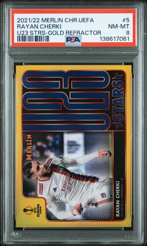 Rayan Cherki 2021 Topps Merlin Chrome 17/50