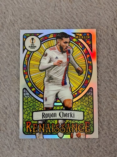 Rayan Cherki 2021 Topps Merlin Chrome