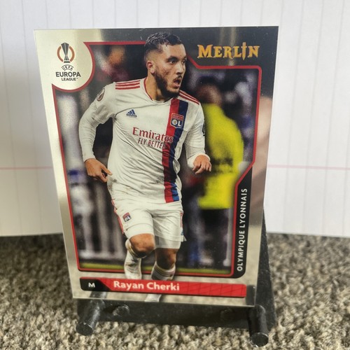 Rayan Cherki 2021 Topps Merlin Chrome