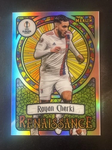 Rayan Cherki 2021 Panini Merlin Chrome