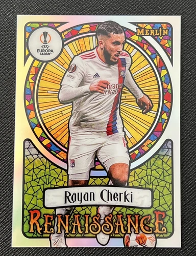 Rayan Cherki 2021 Panini Merlin Chrome