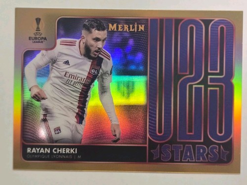 Rayan Cherki 2021 Topps Merlin Chrome Bronzo /50