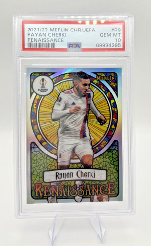 Rayan Cherki 2021 Topps Merlin Chrome R9