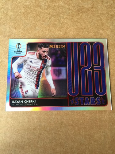 Rayan Cherki 2022 Topps Merlin Chrome Refractor