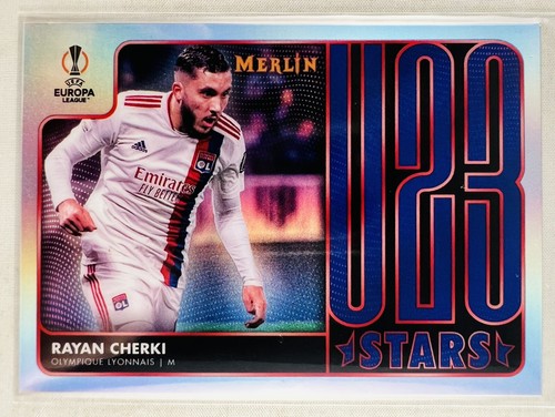 Rayan Cherki 2021 Topps Merlin Chrome Refractor