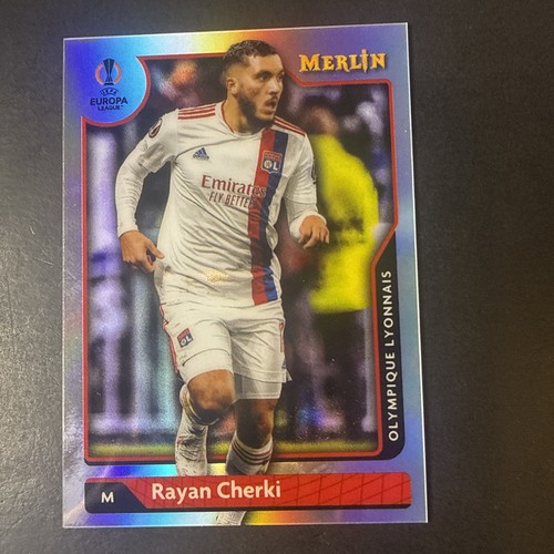 Rayan Cherki 2021 Panini Merlin Chrome Refractor
