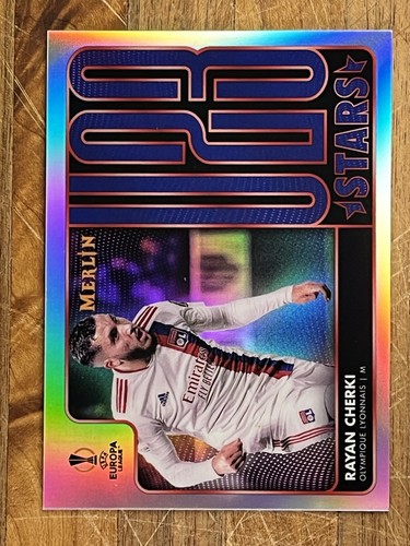 Rayan Cherki 2021 Topps Merlin Chrome U23-5