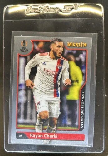 Rayan Cherki 2021 Topps Merlin Chrome UEFA