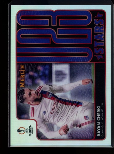 Rayan Cherki 2021 Panini Merlin Chrome UEFA Champions League