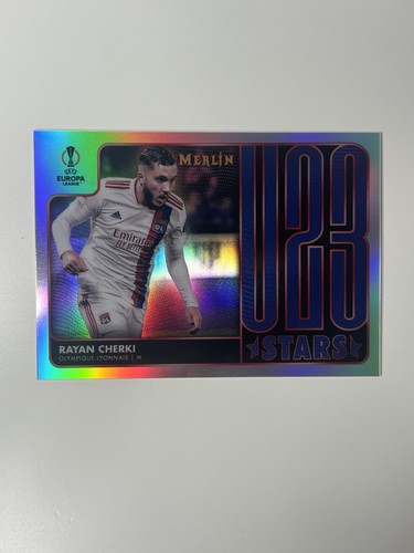 Rayan Cherki 2021 Topps Merlin Chrome UEFA Refractor