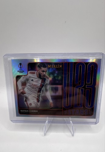 Rayan Cherki 2021 Topps Merlin Collection Chrome