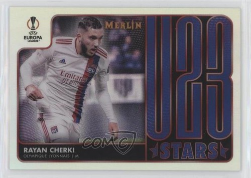 Rayan Cherki 2021 Topps Merlin Collection Chrome