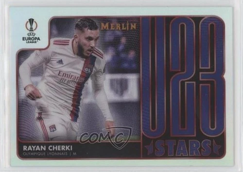 Rayan Cherki 2021 Topps Merlin Collection Chrome UCL #09yc