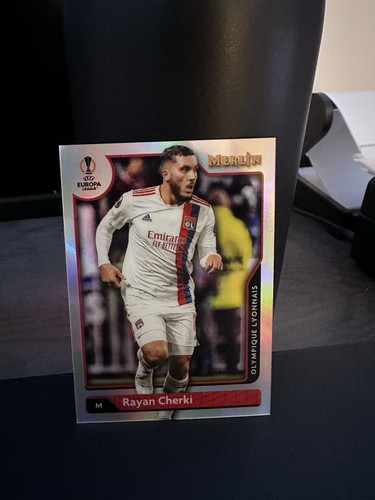 Rayan Cherki 2021 Topps Merlin Collection Refractor
