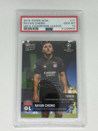 Rayan Cherki 2019 Topps Now UEFA Champions League /2942
