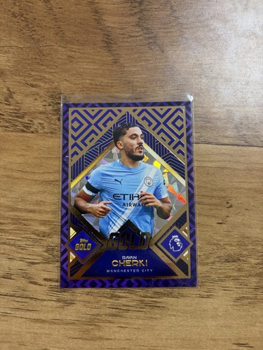 Rayan Cherki 2025 Topps Premier League Gold /25