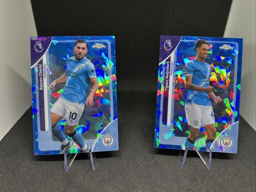 Rayan Cherki / Tijjani Reijnders 2025 Topps Chrome Sapphire