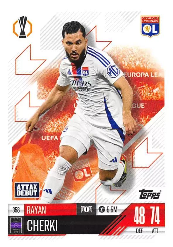 Rayan Cherki 2024 Topps Match Attax UEFA Club Competitions
