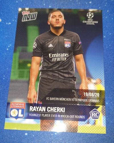Rayan Cherki 2020 Topps Now 077