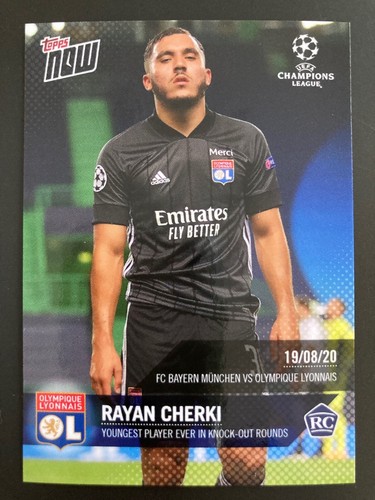 Rayan Cherki 2020 Topps Now 077