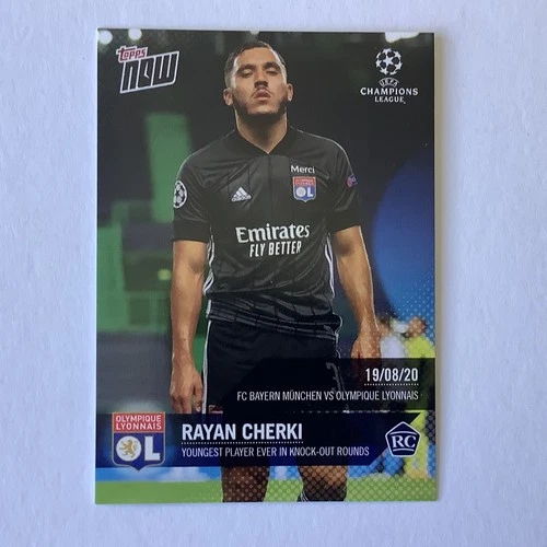Rayan Cherki 2020 Topps Now