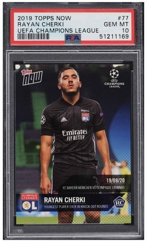 Rayan Cherki 2019 Topps Now /2942