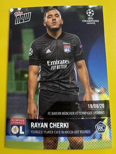 Rayan Cherki 2020 Topps Now /2942
