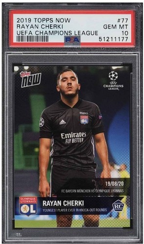 Rayan Cherki 2019 Topps Now /2942