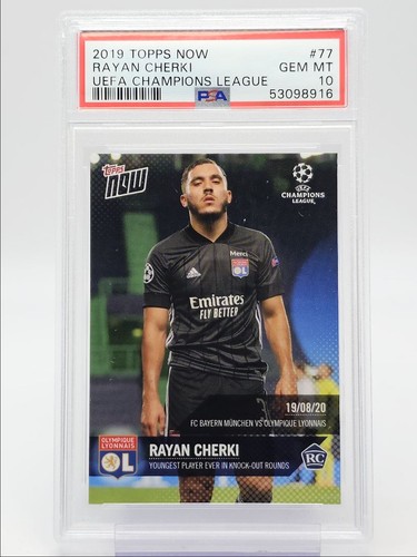 Rayan Cherki 2019 Topps Now