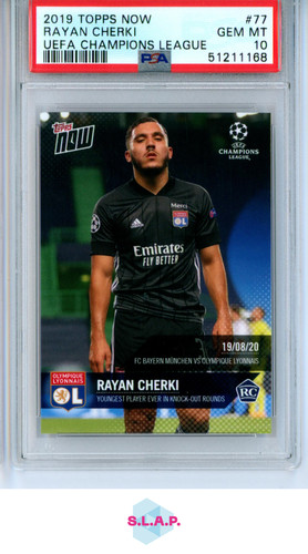 Rayan Cherki 2019 Topps Now