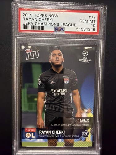 Rayan Cherki 2019 Topps Now #77