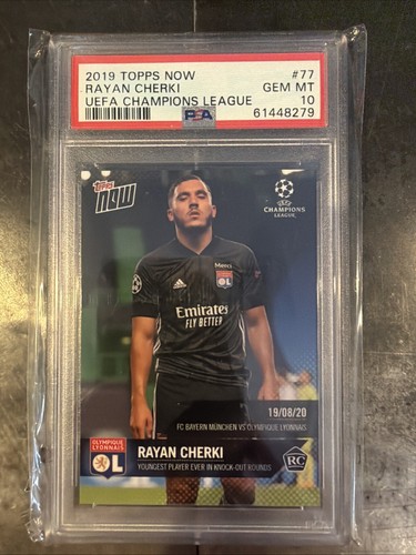 Rayan Cherki 2020 Topps Now UEFA Champions League /077