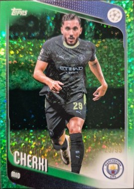 Rayan Cherki 2025 Topps UCC Flagship /250