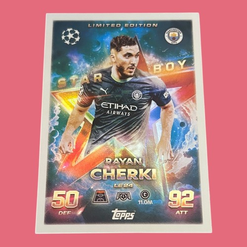 Rayan Cherki 2025 Topps UEFA Champions League 2025/26