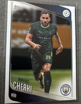 Rayan Cherki 2025 Topps UEFA Club Competitions /150