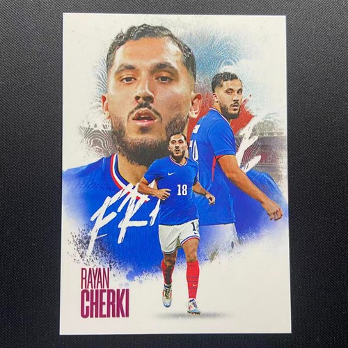 Rayan Cherki 2025 Futera Unique Purple /6