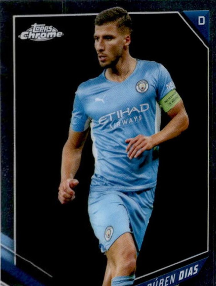 Rúben Dias 2021 Topps Chrome UCC 196