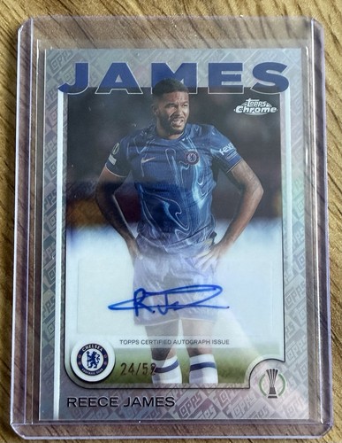 Reece James 2025 Topps Chrome /52