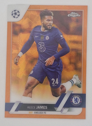 Reece James 2022 Topps Chrome Orange /50
